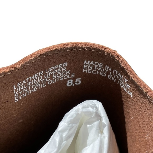 SEYCHELLES loud & clear clog in cognac Size 8.5 NWT - Picture 9 of 13